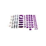 Brake Line Tuck Kit W/ Banjo Bolts For Honda Civic Acura Integra - Purple. Fixed Price $147.59.