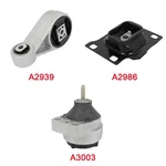 Engine Motor Mount Transmission 3PCS 2000-2003 Ford Focus 2.0L At Mt. Fixed Price $44.36.