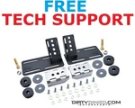 Dirty Dingo Street Rod Adjustable Ls Conversion Swap Engine Mounts Powder Coated. Fixed Price $169.99.
