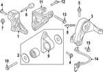 Genuine Nissan Rear Bracket 11332-5MP0A. Fixed Price $52.85.