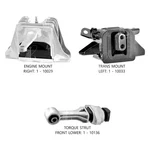 For Hyundai Elantra Gt 2018-2020 Anchor 300735 Engine Mount Kit. Fixed Price $213.64.