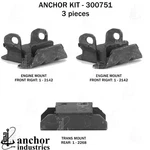 Anchor Engine Mount Kit For Chevrolet Bel Air, Caprice, Impala, Camino 300751. Fixed Price $49.60.