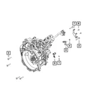 Genuine Mopar Flange Bolt Mounting Transmission To Engine 6510640AA. Fixed Price $8.95.