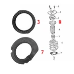 New Volvo S60 V60 S80 Front Upper Lower Strut Mount Spacer 31317210 31317211. Fixed Price $23.49.