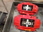 Driver Caliper Front Rwd Opt BR4 Red Fits 06-10 12-20 Charger 9263158. Fixed Price $323.00.