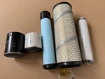 Filter Oil Fuel Air Hydraulic For Eurotrac W11 W12 Kubota Engine D1105. Fixed Price $266.00.