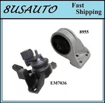 2PCS Front & Rear Motor Mount Fit 2003-2006 Hyundai Santa Fe 3.5L. Fixed Price $71.65.