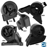Engine Motor Mounts & Auto Trans. 5PCS Set For Mazda 626 01-02 L4 2.0L. Fixed Price $129.00.