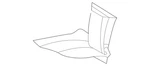 Genuine Mercedes-benz Liner Extension 209-884-03-22. Fixed Price $55.90.