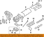 Nissan Oem 17-25 Pathfinder Engine Parts-plenum Gasket 140356KA0B. Fixed Price $33.12.