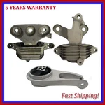 For Chevrolet Malibu 16-18 1.5L Engine Motor & Automatic Transmission Mount 3PCS. Fixed Price $89.64.