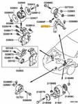 Mitsubishi Lance Evolution 7 8 9 Viii Ix Lower Engine Mount MR554652. Fixed Price $75.76.