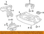 Gm Oem 16-20 CT6 Engine Trans Mounting-mount Bracket 23221617. Fixed Price $110.51.