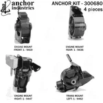 Anchor 300680 Engine Mount Kit. Fixed Price $231.34.