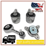 4PC Engine Transmission Mount Kit For Maserati Gasoline Ghibli Quattroporte 2WD. Fixed Price $275.00.