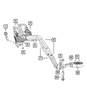 Genuine Mopar Insulator 68046558AA. Fixed Price $36.10.