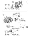 Genuine Mopar Engine Mount Isolator 68206048AC. Fixed Price $387.10.