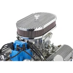 Speedway Cobra Style Polished Single Quad Air Cleaner, Fits Ford 289-351W. Fixed Price $229.99.