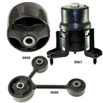 Front, Right & Rear Engine Mounts 3PCS Fits Toyota Solara 00-03 3.0L Convertible. Fixed Price $69.70.