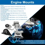 NO.A5998 Engine Motor Mount For Buick Enclave Avenir 3.6L V6 Gas 2022-2024. Fixed Price $234.53.