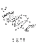 Genuine Mopar Engine Mount Bracket 68226258AB. Fixed Price $6.67.