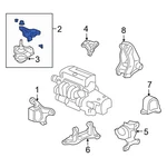 For Honda Civic 2002-2005 50840S6M010 Front Engine Mount. Fixed Price $367.88.