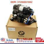 Oem Bmw Series G11 G12 740I 750I 17-20 Air Suspension Compressor W/bracket. Fixed Price $388.86.