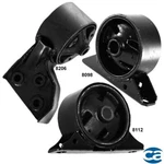 Left, Front & Rear Engine Mounts 3PCS Set For Mitsubushi Mirare 93-96 1.5 Manual. Fixed Price $49.00.