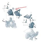 New Audi Q7 Right Engine Support Bracket 4M0199308BF 4M0-199-308-BF. Fixed Price $152.40.