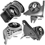 4PCS Engine Motor & Trans Mount Set Fits Dodge Caravan Grand 1996-2000. Fixed Price $73.50.