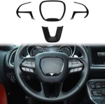 For 15+ Dodge Challenger Charger Steering Wheel Trim Cover 14+ Durango. Fixed Price $18.49.