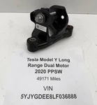 2017-2024 Tesla Model 3/Y Front Left Driver Side Unit Motor Mount Oem. Fixed Price $19.00.