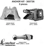 Genuine Anchor Engine Mount Kit 300736. Fixed Price $217.75.