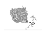 Genuine Mercedes-benz Engine Mount 166-240-77-17. Fixed Price $282.90.