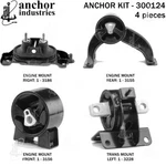 Anchor Motor Mounts 300124 Engine Mnt Kit. Fixed Price $166.83.