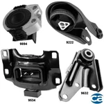 Engine Mounts & Automatic Transmission 4PCS Set For Mazda 17-12 L4-2.5L. Fixed Price $89.00.
