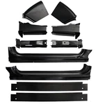 60-66 Chevy C10 Truck Cab Corner Rocker Panel Slip-on Support Mount 10PC Kit. Fixed Price $316.95.