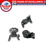 Engine Motor & Trans Mount Set Compatible For 1995-1998 Mazda Protege 1.5L /. Fixed Price $63.17.