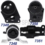 Engine Motor & Trans Mount Set 4PCS For 04-09 Nissan Quest 3.5L Auto 5SPD. Fixed Price $68.84.