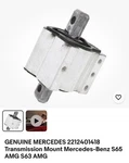 Genuine 2212401418 Transmission Mount Mercedes-benz S65 Amg S63. Fixed Price $70.00.