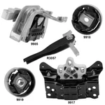 Engine Motor Mounts & Transmission 5PCS For Audi A3, Quattro L4-2.0L. Fixed Price $184.98.