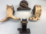 Motor & Manual Trans Mount 4PCS Set For 99-05 Mitsubishi Eclipse Galant 2.4L. Fixed Price $78.99.