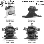 Anchor Motor Mounts 300162 Engine Mnt Kit. Fixed Price $355.82.