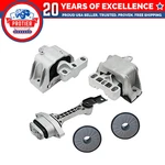 Fits Volkswagen Jetta, 1999-2004 1.9L/ 1999-2005 2.0L Motor & Trans Mount Set. Fixed Price $120.71.
