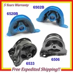 Engine Motor Mount Set For 92-95 Honda Civic 1.5L 6502B 6506 6520B 6533 M1242. Fixed Price $46.73.