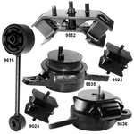 Engine Motor Mounts & Auto Trans. 6PCS Set For Subaru Outback, Legacy 2.5L. Fixed Price $153.00.