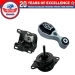 Motor & Torque Strut Trans Mount 3PCS Set Fit 16-19 Ford Explorer 2.3L Awd. Fixed Price $98.12.