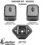 Anchor 301033 Engine Mount Kit. Fixed Price $28.76.