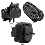 Engine Motor & Auto Trans Mounts 3 Pcs Set For 89-92 Cadillac Allante 4.5L. Fixed Price $109.00.