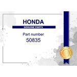 Genuine Honda Beam Part No. 50835-S2A-000 (50835S2A000). Fixed Price $146.57.